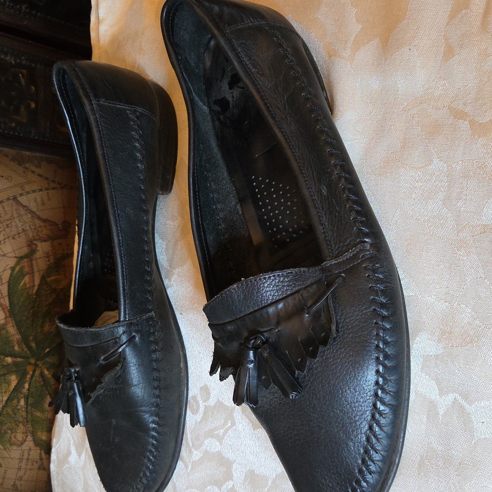 Giorgio Brutini Black Leather Shoes